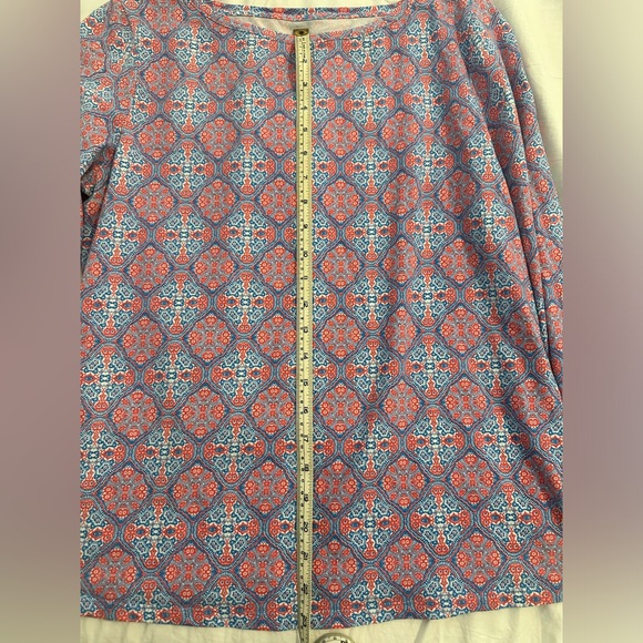 Talbots size large 3/4 sleeve top - Picture 2 of 4